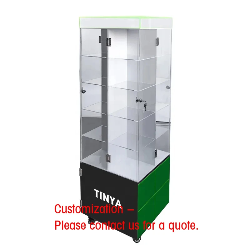 custom.Wholesales Acrylic Floor Rack Lock Door Bottle Oil Shelf Shop Exhibition Hemp Body Care Product Display Stand With Wheel
custom.Wholesales Acrylic Floor Rack Lock Door Bottle Oil Shelf Shop Exhibition Hemp Body Care Product Display Stand With Wheel
