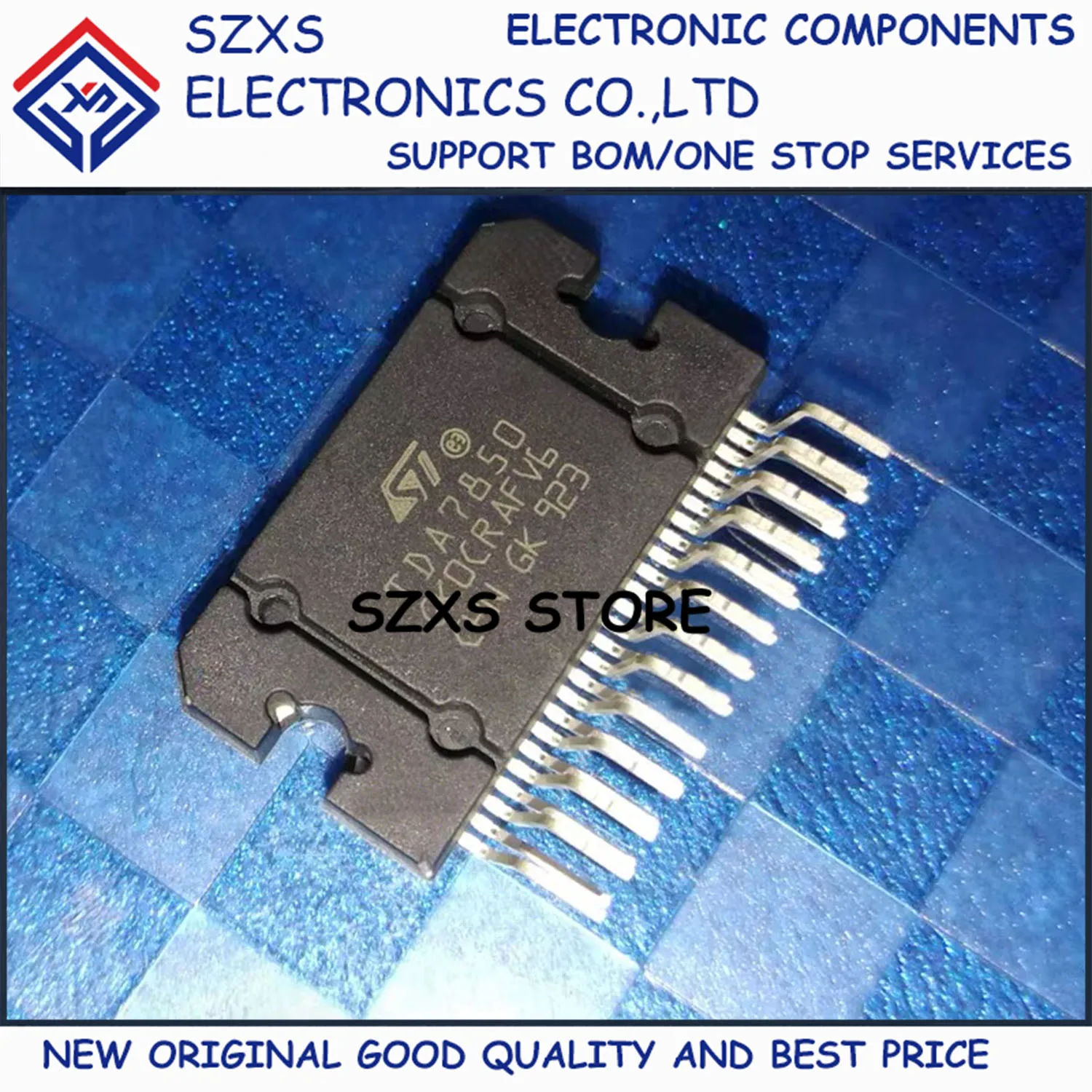 New Original 5Pcs TDA7850 TDA7850H ZIP-25 Linear Audio Amplifier IC Chip Transistor In Stock Integrated Circuit Good Quality
New Original 5Pcs TDA7850 TDA7850H ZIP-25 Linear Audio Amplifier IC Chip Transistor In Stock Integrated Circuit Good Quality