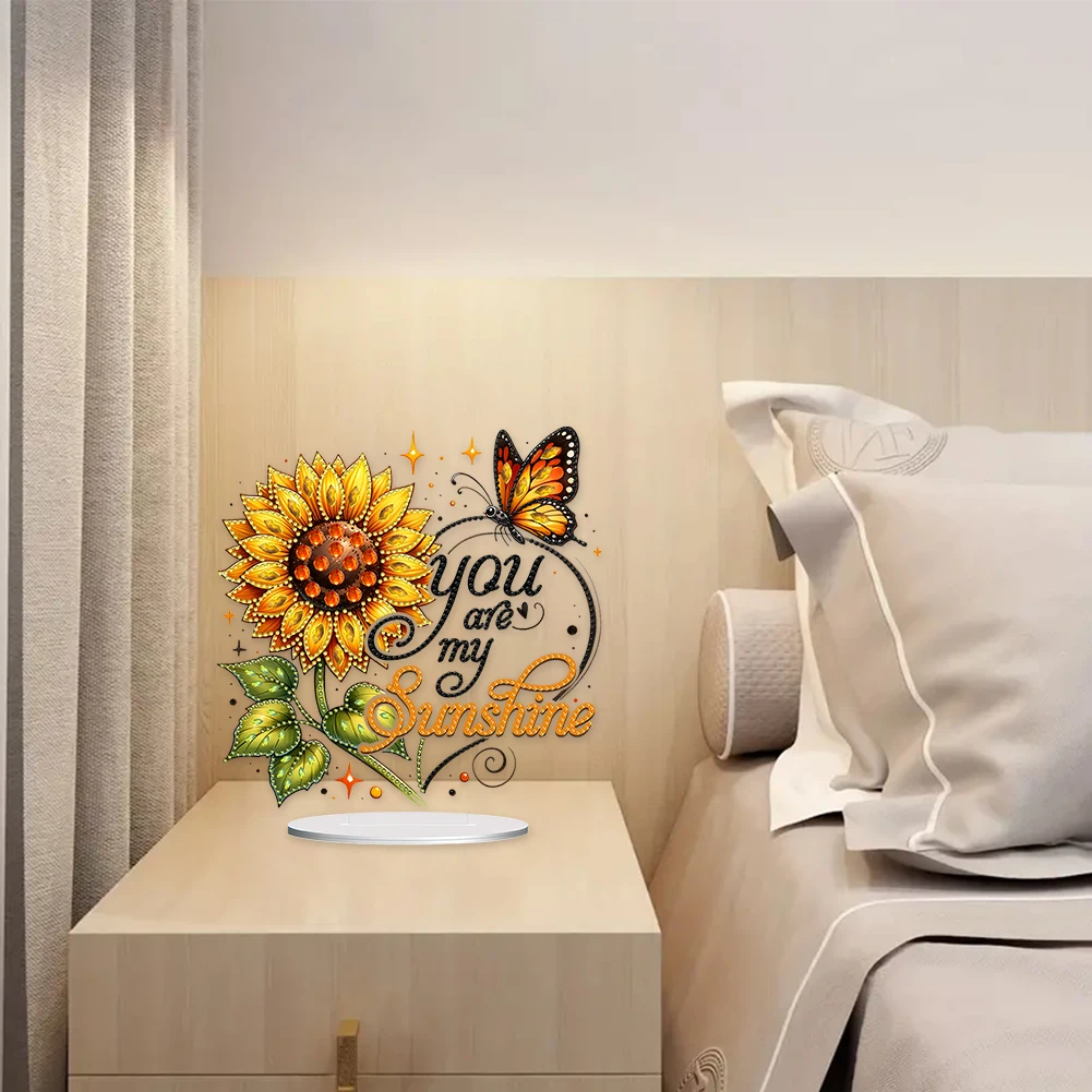 Special Shape Sunflower Paw Diamond Painting Tabletop Ornaments Kit Diamond Painting Desktop Ornaments Kit for Home Office Decor
Special Shape Sunflower Paw Diamond Painting Tabletop Ornaments Kit Diamond Painting Desktop Ornaments Kit for Home Office Decor