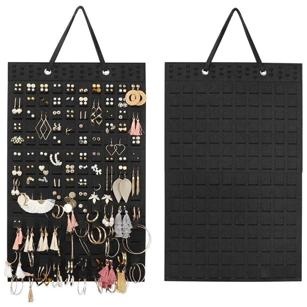 Felt Earrings Storage Hanging Bag Wall Hanging Jewelry Hanging Bag Necklace Ring Storage Bag Home Organizer Jewellery Holder
Felt Earrings Storage Hanging Bag Wall Hanging Jewelry Hanging Bag Necklace Ring Storage Bag Home Organizer Jewellery Holder