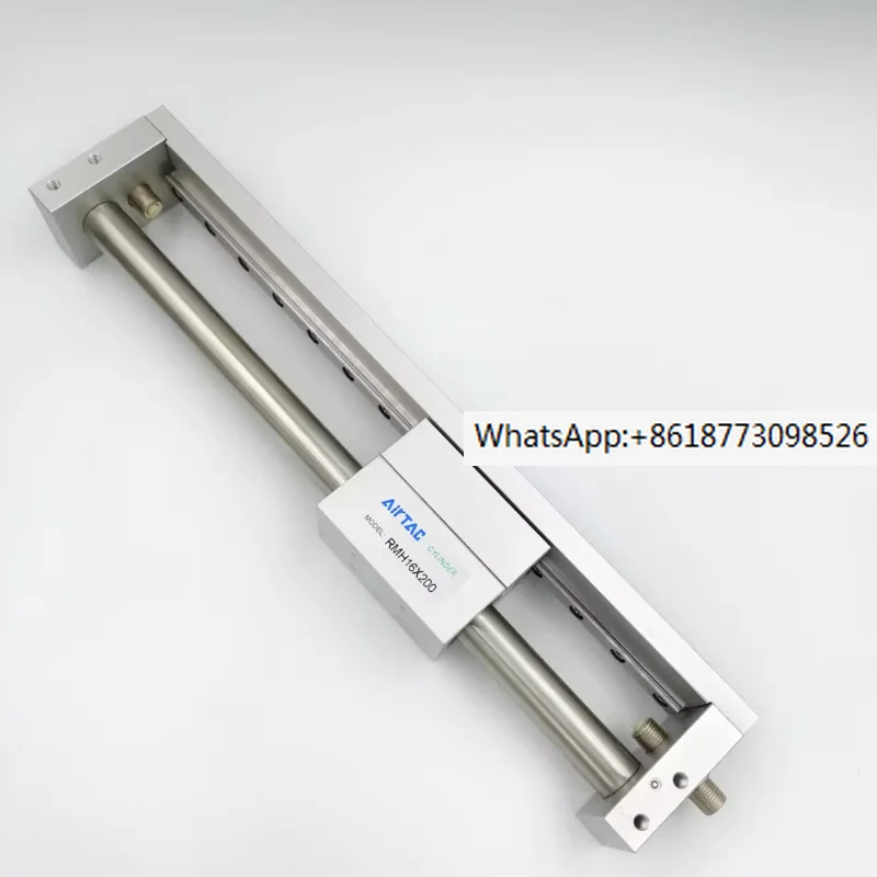 Magnetic couple type rodless cylinder with guide rail RMH10/16/20/25X50SX100X200X300-800 YADECO
Magnetic couple type rodless cylinder with guide rail RMH10/16/20/25X50SX100X200X300-800 YADECO
