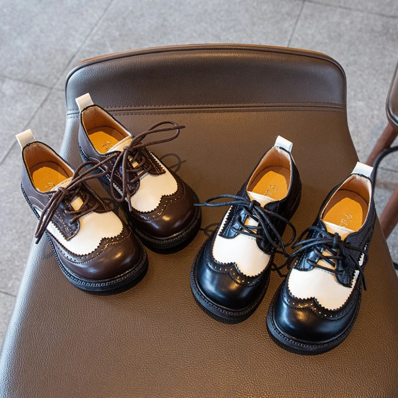Children's Leather Shoe 2025 Season New British Style Child Sports Shoe Baby Loafers Child Soft Soled Men Women Leather Shoes
Children's Leather Shoe 2025 Season New British Style Child Sports Shoe Baby Loafers Child Soft Soled Men Women Leather Shoes