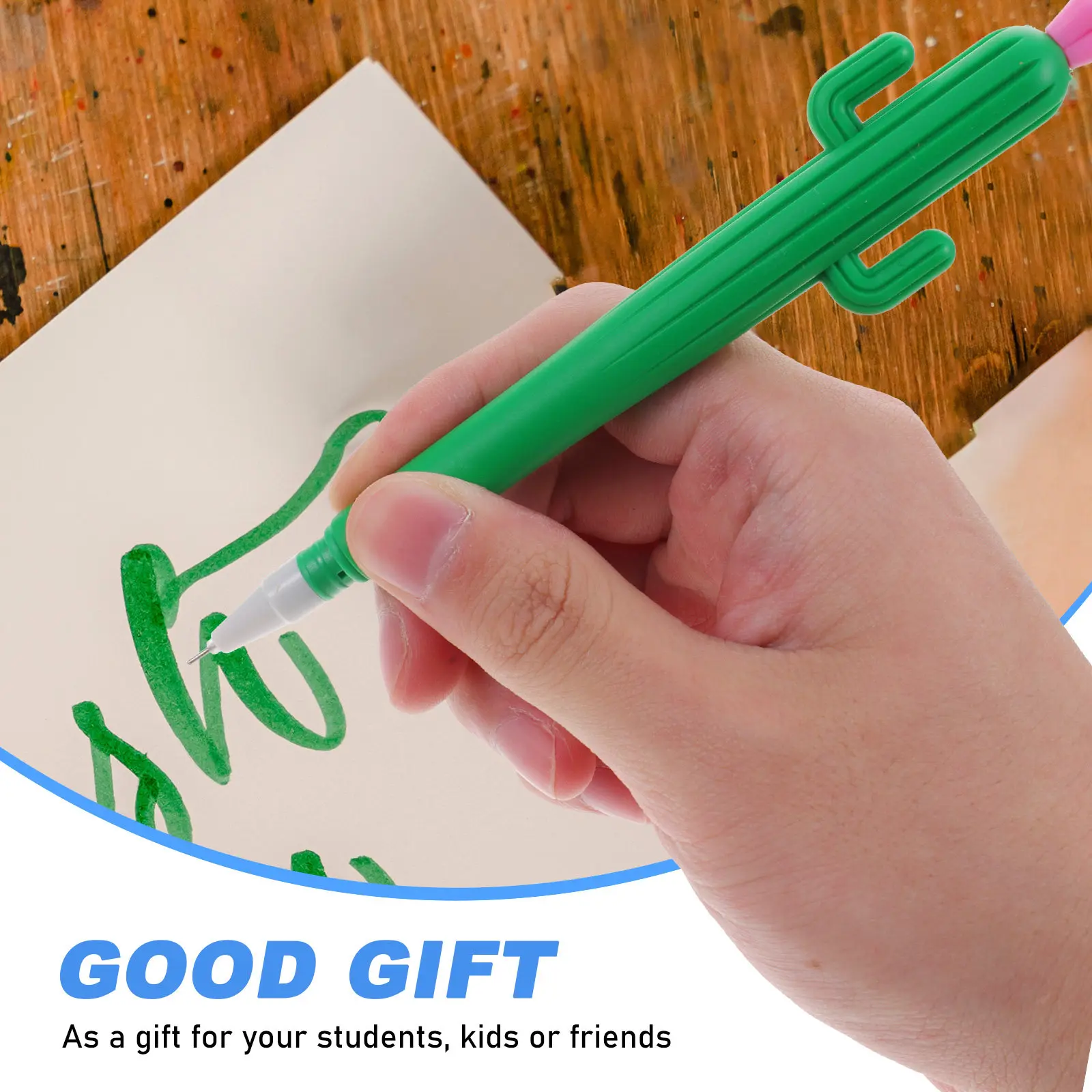 10Pcs Cactus Pens Bulk 0.5mm Cute Cartoon Design Writing Drawing Coloring Students School Office Supplies for
10Pcs Cactus Pens Bulk 0.5mm Cute Cartoon Design Writing Drawing Coloring Students School Office Supplies for