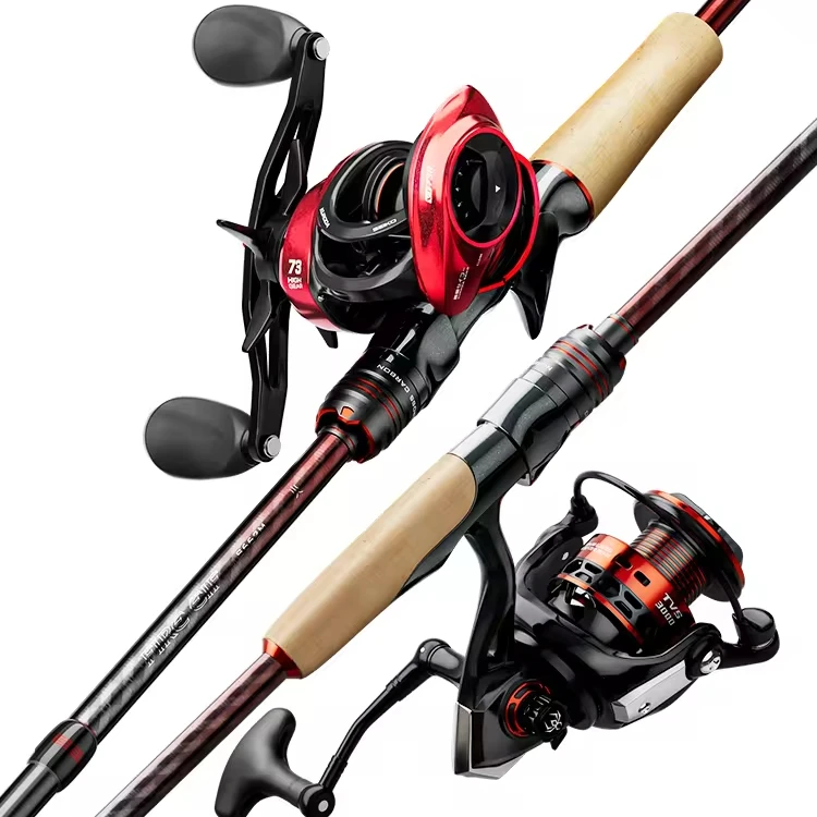 Cheap Custom Lure Fishing Rod and Reel Combo Spinning Casting Carbon Fiber Fishing Rod Set
Cheap Custom Lure Fishing Rod and Reel Combo Spinning Casting Carbon Fiber Fishing Rod Set