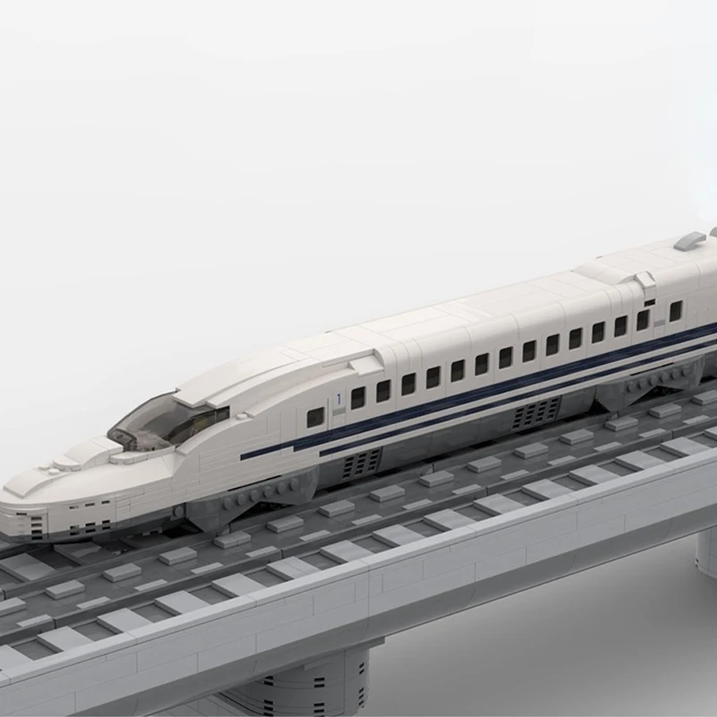 555 деталей MOC: Серия Shinkansen, модель скоростного поезда, конструктор, игрушки, развивающие игрушки, рождественские подарки
555 деталей MOC: Серия Shinkansen, модель скоростного поезда, конструктор, игрушки, развивающие игрушки, рождественские подарки