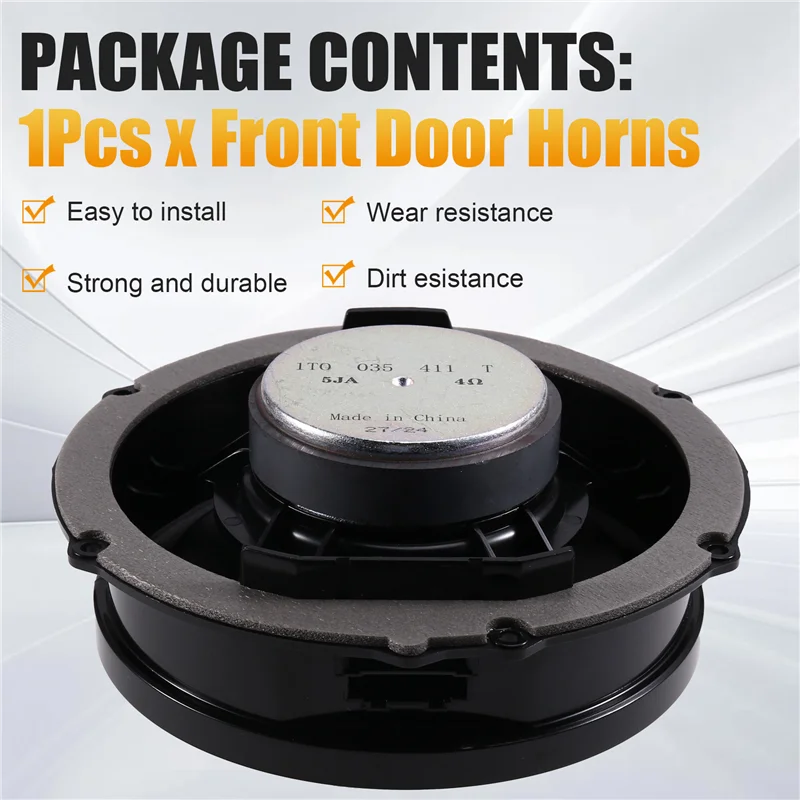 Top Sale 1T0035411T Automotive Alarm Horn And Speaker, Front Door For VW Caddy 2011-2015, Touran 2007-2008
Top Sale 1T0035411T Automotive Alarm Horn And Speaker, Front Door For VW Caddy 2011-2015, Touran 2007-2008