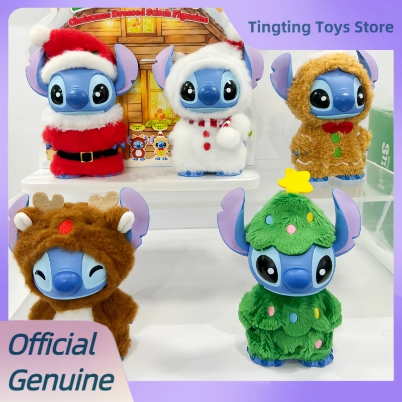 Genuine Disney Christmas Stitch With Outfit Series Blind Box Lovely Desktop Ornaments Figure Dolls Mystery Box Trendy Toys Gifts
Genuine Disney Christmas Stitch With Outfit Series Blind Box Lovely Desktop Ornaments Figure Dolls Mystery Box Trendy Toys Gifts