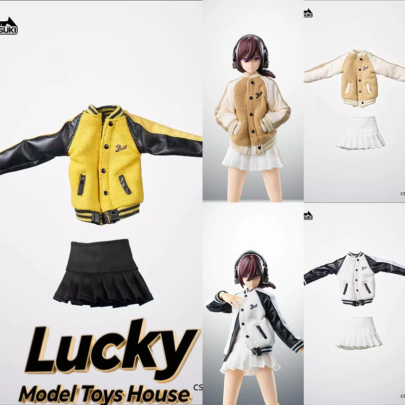 HASUKI 1/12 CS014 Комплект одежды для мобильного костюма: бейсбольная куртка и плиссированная юбка, аксессуар для 6-дюймовой фигурки женщины-солдата (Snail Shell)
HASUKI 1/12 CS014 Комплект одежды для мобильного костюма: бейсбольная куртка и плиссированная юбка, аксессуар для 6-дюймовой фигурки женщины-солдата (Snail Shell)