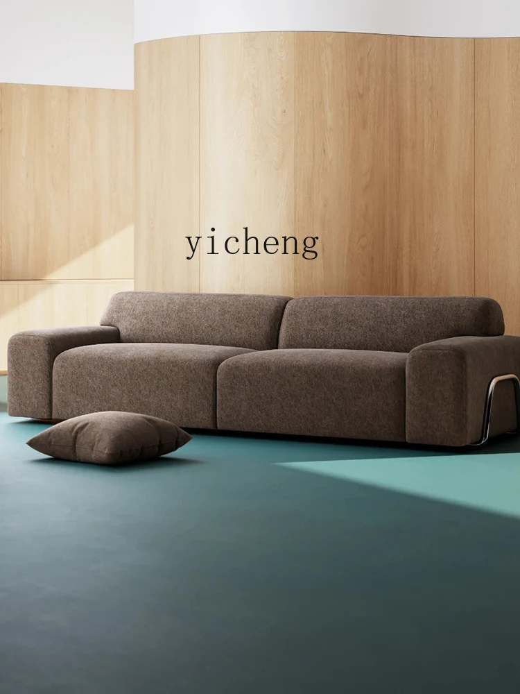 Fabric Sofa Simple Modern Living Room Emery Fabric Designer Stainless Steel Three-Seat Straight Row Sofa
Fabric Sofa Simple Modern Living Room Emery Fabric Designer Stainless Steel Three-Seat Straight Row Sofa