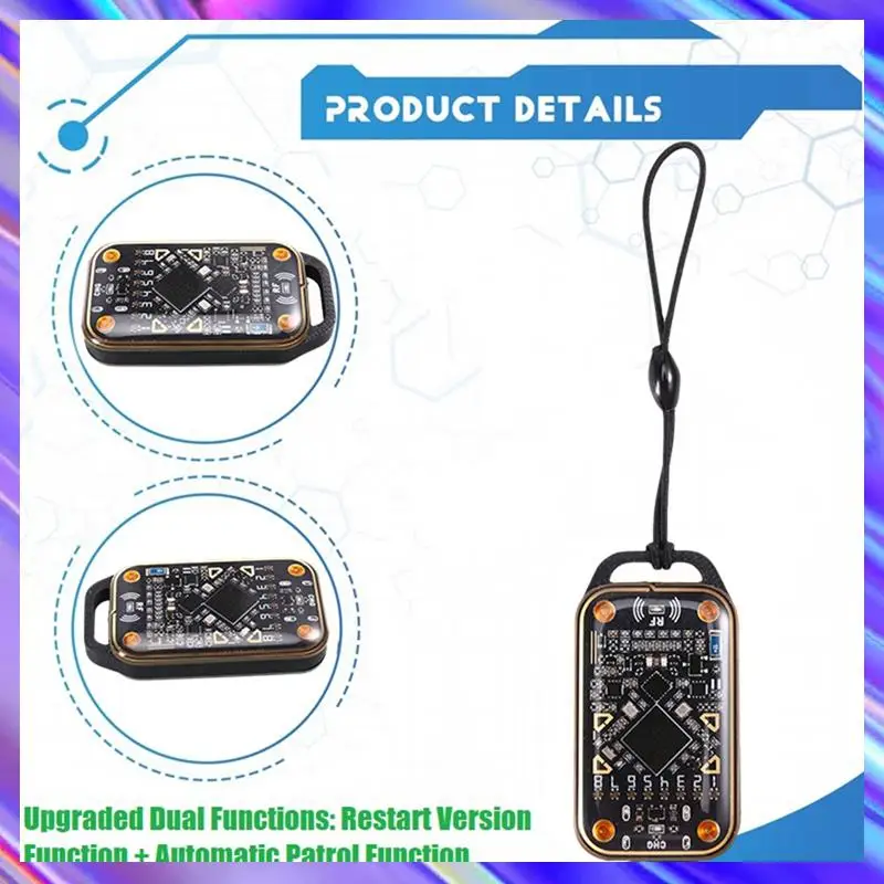 A24U Upgrade Chameleon Ultra RFID Card Emulator+4XUID Keychain RFID Smart Chip Reader 125K 13.56M Card Decode NFC Duplicator
A24U Upgrade Chameleon Ultra RFID Card Emulator+4XUID Keychain RFID Smart Chip Reader 125K 13.56M Card Decode NFC Duplicator