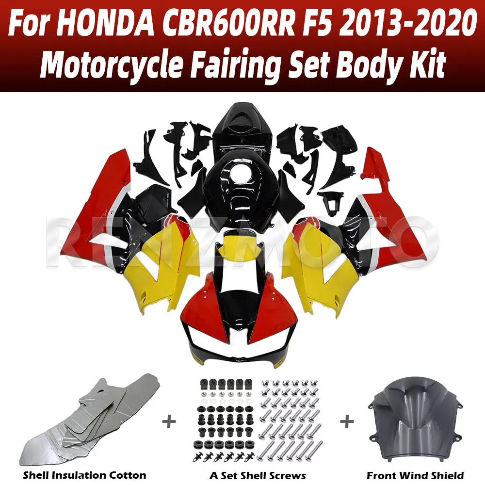 Fit For HONDA CBR 600RR F5 2013-2020 Motorcycle Fairings Set Body Kit Bodywork Set Accessories Shell Injection F5-13-010a
Fit For HONDA CBR 600RR F5 2013-2020 Motorcycle Fairings Set Body Kit Bodywork Set Accessories Shell Injection F5-13-010a