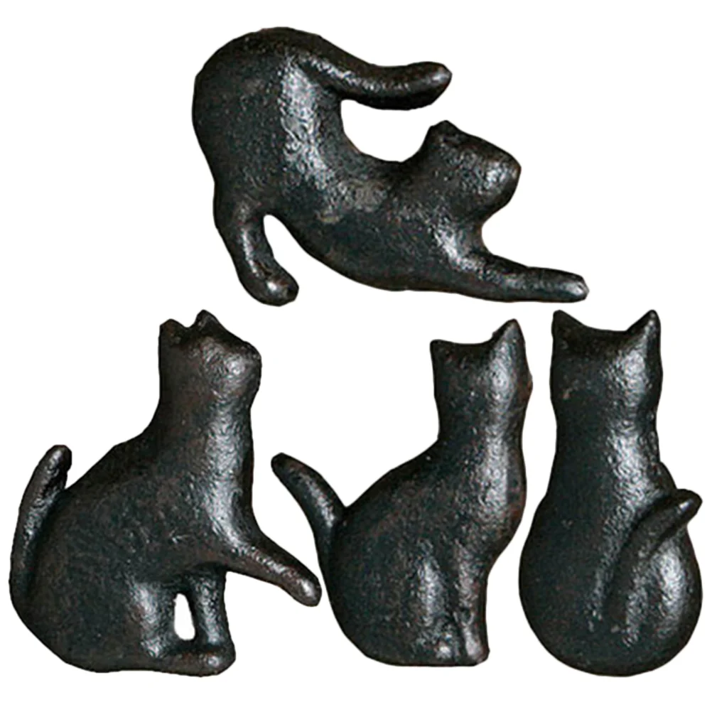4 Pcs Cat Cabinet Door Handle Solid Pull Replacement Metal Drawer Handles Furniture Knobs Iron Dresser Pulls for Wardrobe Gift
4 Pcs Cat Cabinet Door Handle Solid Pull Replacement Metal Drawer Handles Furniture Knobs Iron Dresser Pulls for Wardrobe Gift