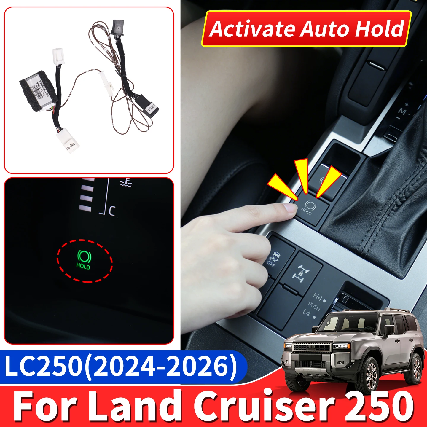 For 2024-2026 Toyota Land Cruiser 250 Prado 250 LC250 J250 1958 AUTO HOLD Memory Module Interior Upgrade Accessories
For 2024-2026 Toyota Land Cruiser 250 Prado 250 LC250 J250 1958 AUTO HOLD Memory Module Interior Upgrade Accessories