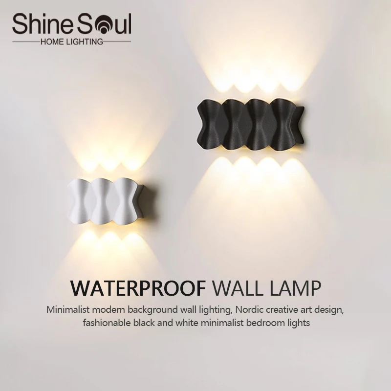 Nordic LED Wall Lamps Modern Aluminum Waterproof Indoor and Outdoor Wall Lights Bedroom Porch Garden Household Lighting Fixtures
Nordic LED Wall Lamps Modern Aluminum Waterproof Indoor and Outdoor Wall Lights Bedroom Porch Garden Household Lighting Fixtures