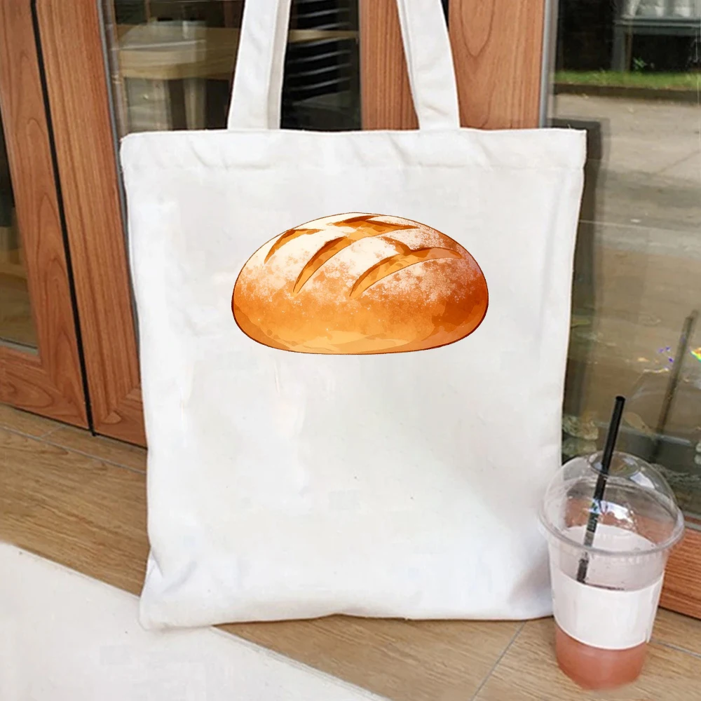 Sourdough Bread Canvas Tote Bag Watercolor Artisan Shoulder Bag
Sourdough Bread Canvas Tote Bag Watercolor Artisan Shoulder Bag