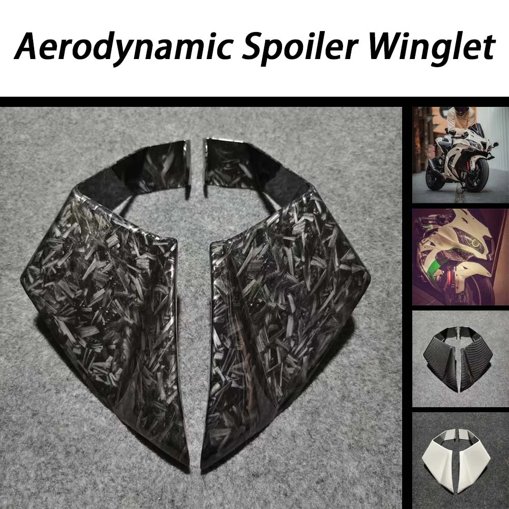 For KAWASAKI ZX10R ZX-10R 2011 - 2019 Motorcycle Fairing Parts Kit ZX 10R Fixed Winglet Aerodynamic Wings Spoiler
For KAWASAKI ZX10R ZX-10R 2011 - 2019 Motorcycle Fairing Parts Kit ZX 10R Fixed Winglet Aerodynamic Wings Spoiler