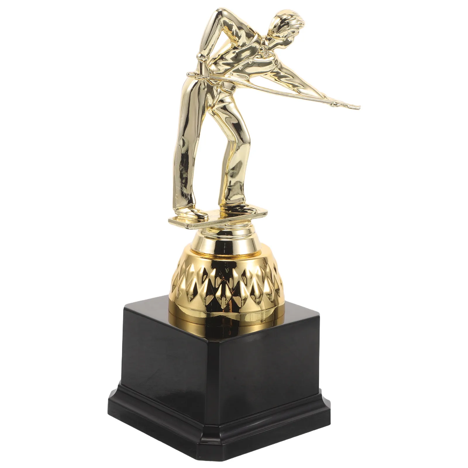 Gold Billiards Pool Trophy 8 Inch Plastic Award Cup with Pool Player Statue for Snooker Tournament Championship Celebration
Gold Billiards Pool Trophy 8 Inch Plastic Award Cup with Pool Player Statue for Snooker Tournament Championship Celebration