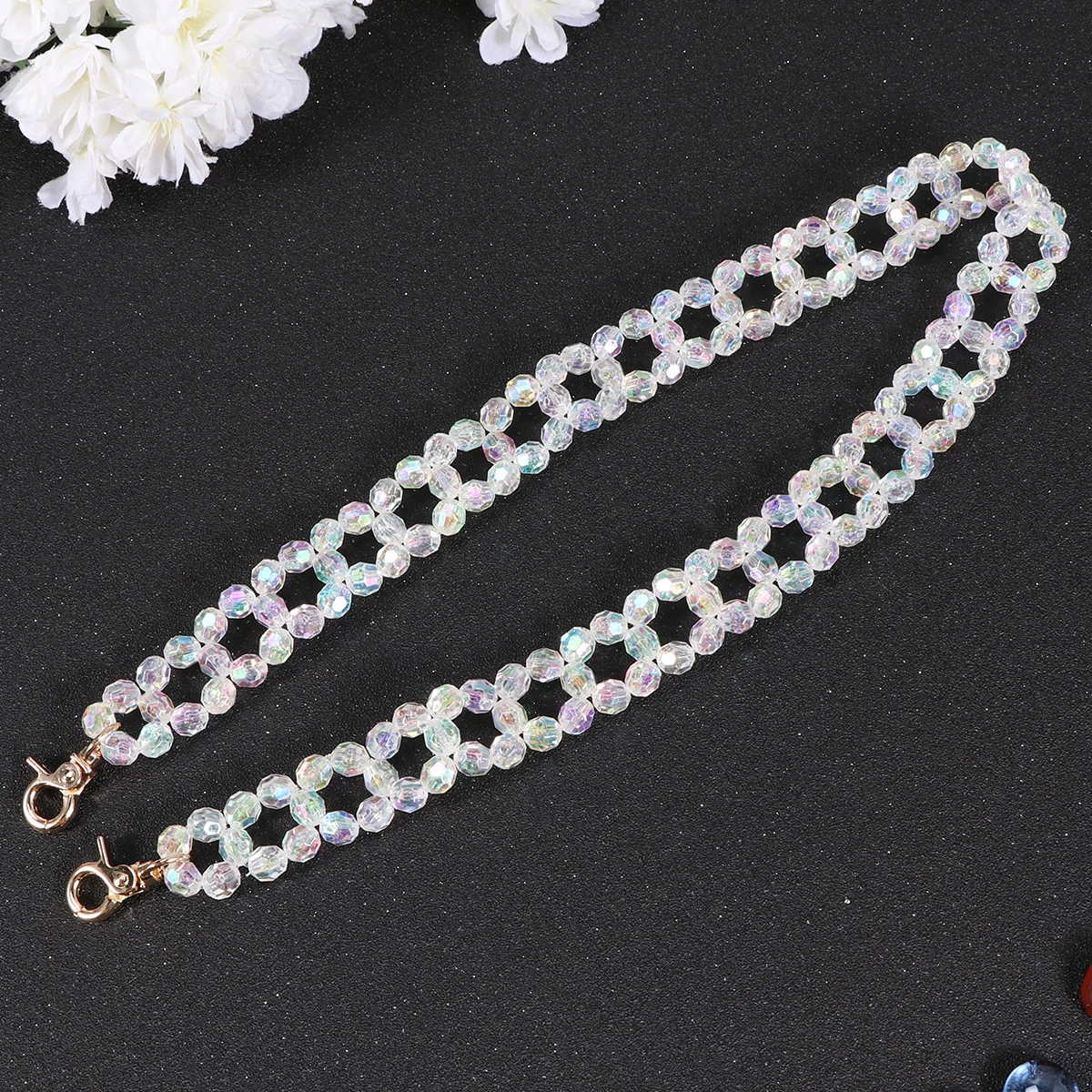 Pearl Bag Chain Replacement Exquisite Stylish Chains for Ladies Handbags Women Purse Accessories DIY Shoulder Strap
Pearl Bag Chain Replacement Exquisite Stylish Chains for Ladies Handbags Women Purse Accessories DIY Shoulder Strap