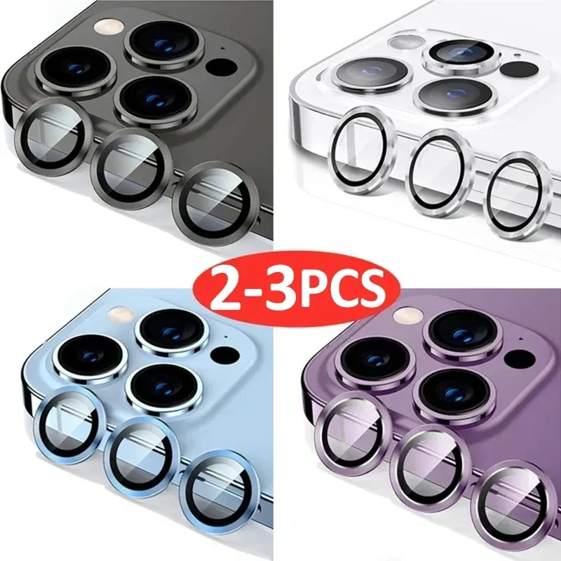 2-3pcs Metal Camera Lens Protector For iPhone 11 12 13 14 15 Pro Max 15 14 Plus 13 12 Mini Camera Glass on iPhone 14 Pro Max
2-3pcs Metal Camera Lens Protector For iPhone 11 12 13 14 15 Pro Max 15 14 Plus 13 12 Mini Camera Glass on iPhone 14 Pro Max