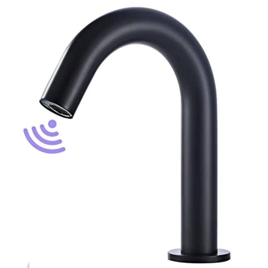 Touchless Sensor Bathroom Sink Faucet Automatic Small Kitchen Faucet Battery or 110V AC Operated Touch-Free Electric Motion Inf
Touchless Sensor Bathroom Sink Faucet Automatic Small Kitchen Faucet Battery or 110V AC Operated Touch-Free Electric Motion Inf