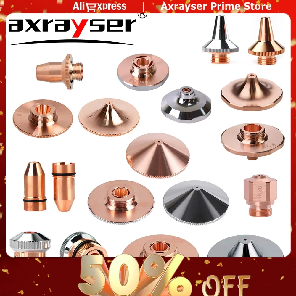 Laser Nozzle Single Double Layer D28 32mm for Raytools Precitec WSX HSG Bodor HANS Fiber Cutting Machine Parts
Laser Nozzle Single Double Layer D28 32mm for Raytools Precitec WSX HSG Bodor HANS Fiber Cutting Machine Parts