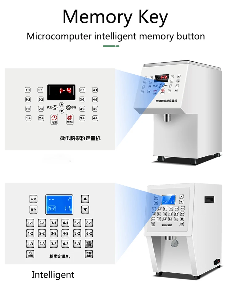 Precision Powder Quantifying Machine - Suitable for Fruit Powder, Fructose and Creamer
Precision Powder Quantifying Machine - Suitable for Fruit Powder, Fructose and Creamer