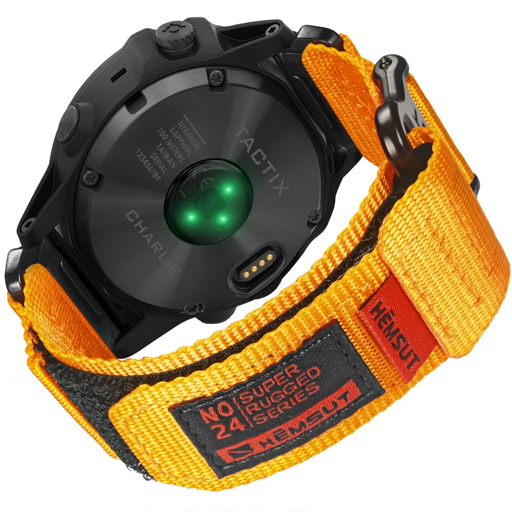 HEMSUT Watch Band For Garmin Fenix8 7 6 Nylon Quickfit 20 22 26mm Sports Wrist Strap Compatible EPIX /Enduro /Tactix
HEMSUT Watch Band For Garmin Fenix8 7 6 Nylon Quickfit 20 22 26mm Sports Wrist Strap Compatible EPIX /Enduro /Tactix