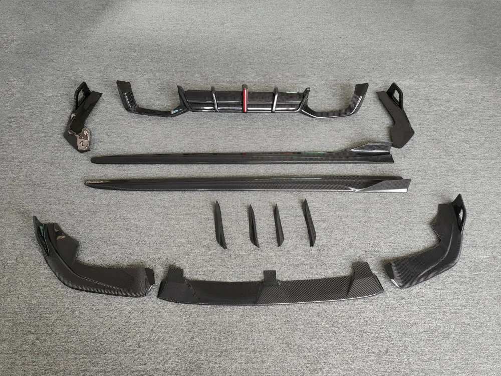 2023-2025 For X3M X4M F97 F98 Retrofit a Style Carbon Fiber Front Lip Side Skirt Rear Diffuser Fan Blade Body Kit
2023-2025 For X3M X4M F97 F98 Retrofit a Style Carbon Fiber Front Lip Side Skirt Rear Diffuser Fan Blade Body Kit