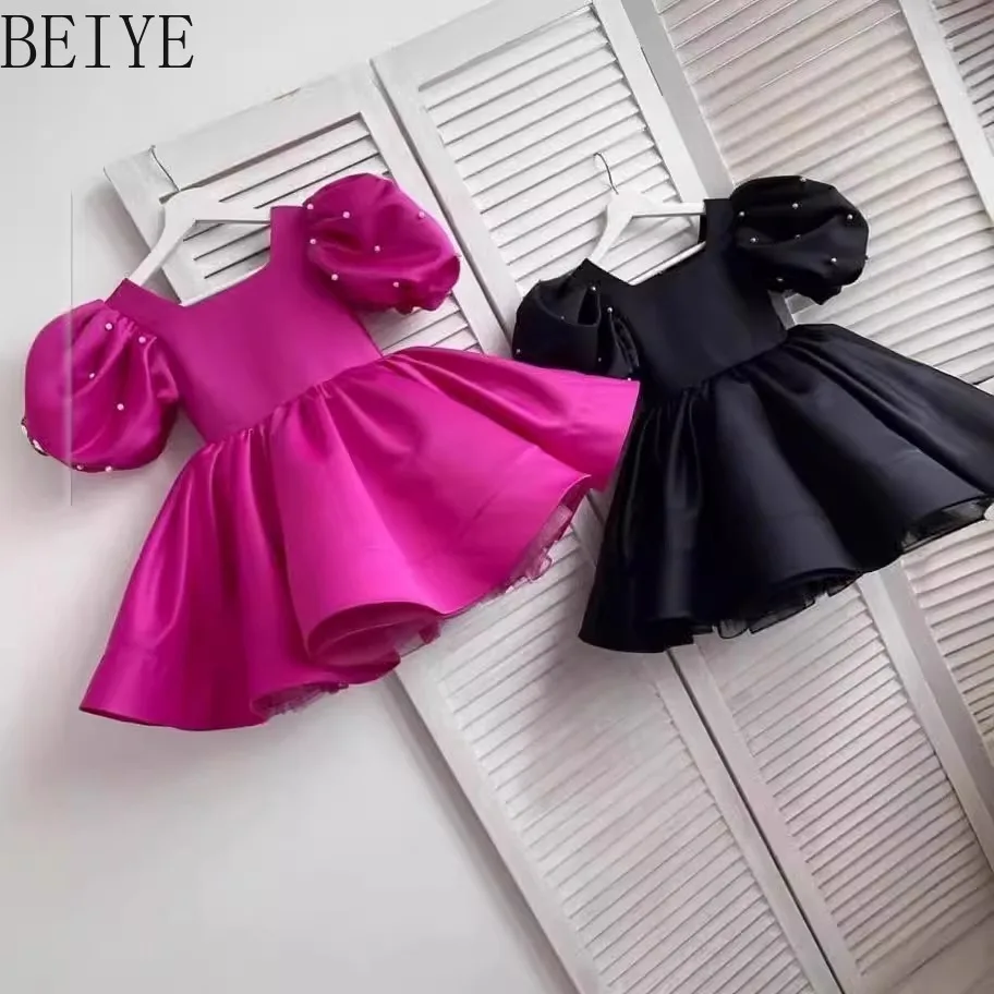 2026 New Flower Ball Gown Girls Dresses Satin Birthday Parties Runway Show Spiano Wholesale Puffy Children's Party Dresses
2026 New Flower Ball Gown Girls Dresses Satin Birthday Parties Runway Show Spiano Wholesale Puffy Children's Party Dresses