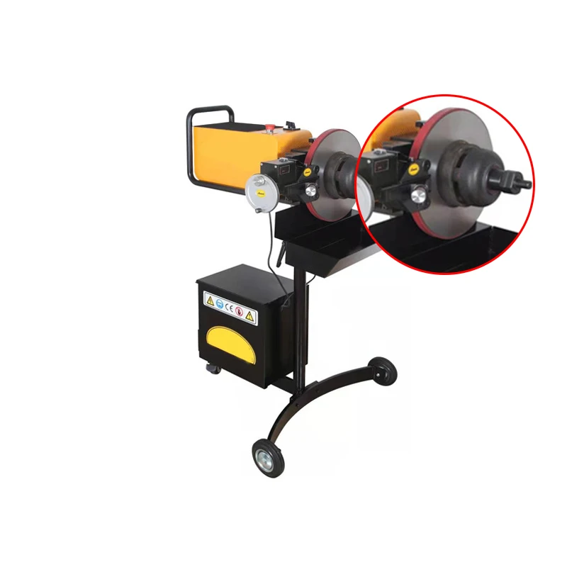 UE-140 110V / 220V Portable Bifunctional Automobile Brake Disc Repair Machine With Rollers Suitable For Lathe Positioner Grinder
UE-140 110V / 220V Portable Bifunctional Automobile Brake Disc Repair Machine With Rollers Suitable For Lathe Positioner Grinder