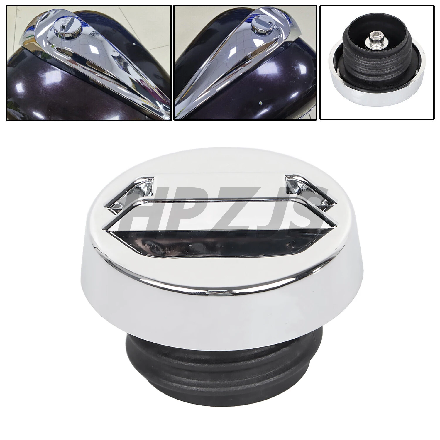 Motorcycle Vented Gas Fuel Tank Cover Oil Cap For Harley Electra Street Glide Road King Fat Boy Softail 1982-up Plastic Chrome
Motorcycle Vented Gas Fuel Tank Cover Oil Cap For Harley Electra Street Glide Road King Fat Boy Softail 1982-up Plastic Chrome