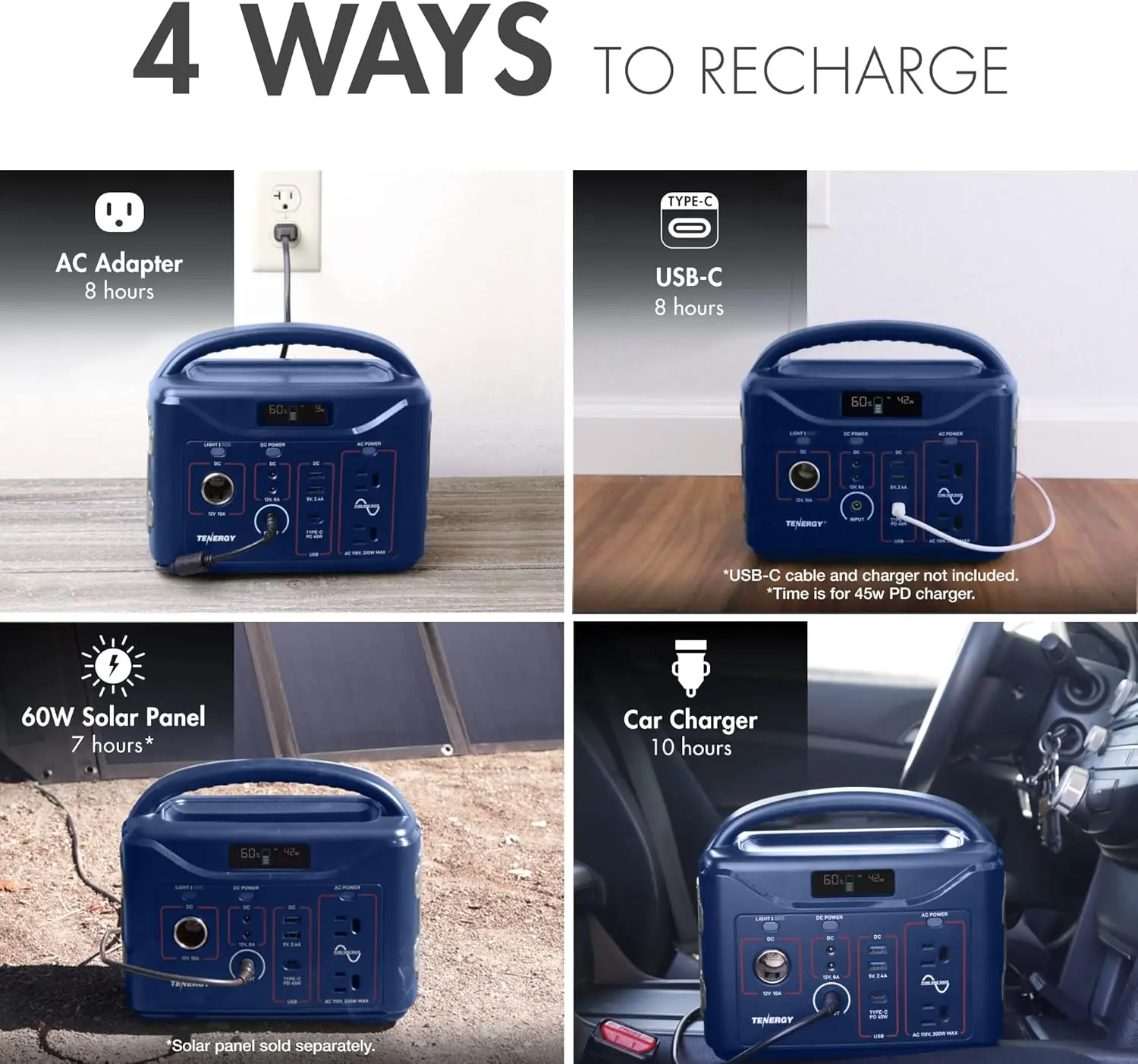 Big Clearance Sale T320 Portable Power Station, 300Wh Battery, 110V/200W (Surge 400W) 2 Pure Sine Wave AC outputs, USB type C PD
Big Clearance Sale T320 Portable Power Station, 300Wh Battery, 110V/200W (Surge 400W) 2 Pure Sine Wave AC outputs, USB type C PD