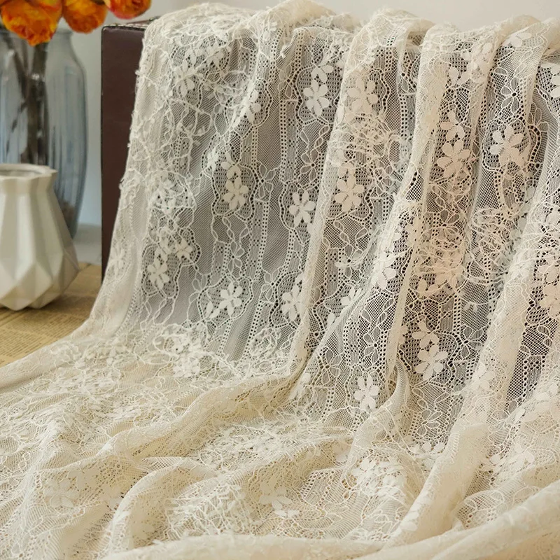 High quality apricot mesh lace embroidery fabric wedding dress women's dress fabric designer fabric by meter
High quality apricot mesh lace embroidery fabric wedding dress women's dress fabric designer fabric by meter
