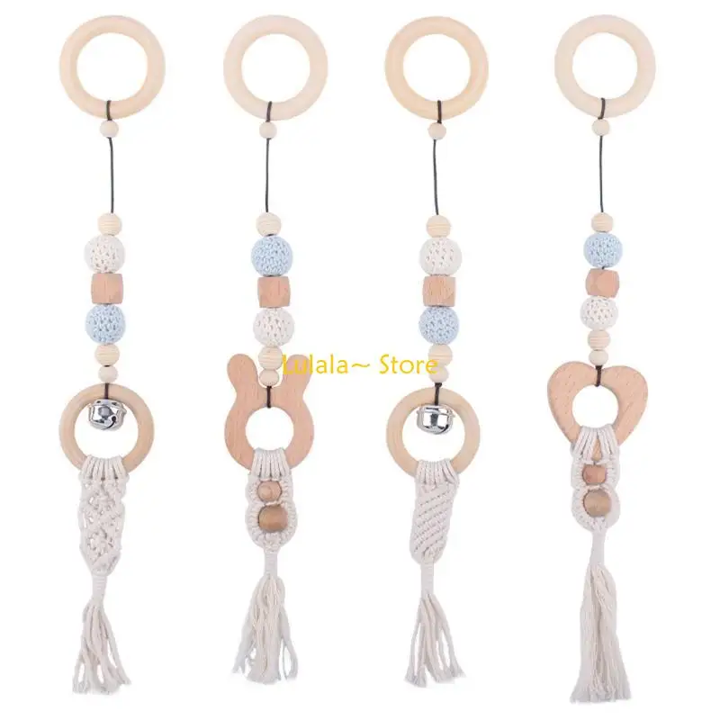 Y4QA 4-Pack Деревянная детская игрушка для спортзала Деревянные игрушки для прорезывания зубов для игр в тренажерном зале
Y4QA 4-Pack Деревянная детская игрушка для спортзала Деревянные игрушки для прорезывания зубов для игр в тренажерном зале