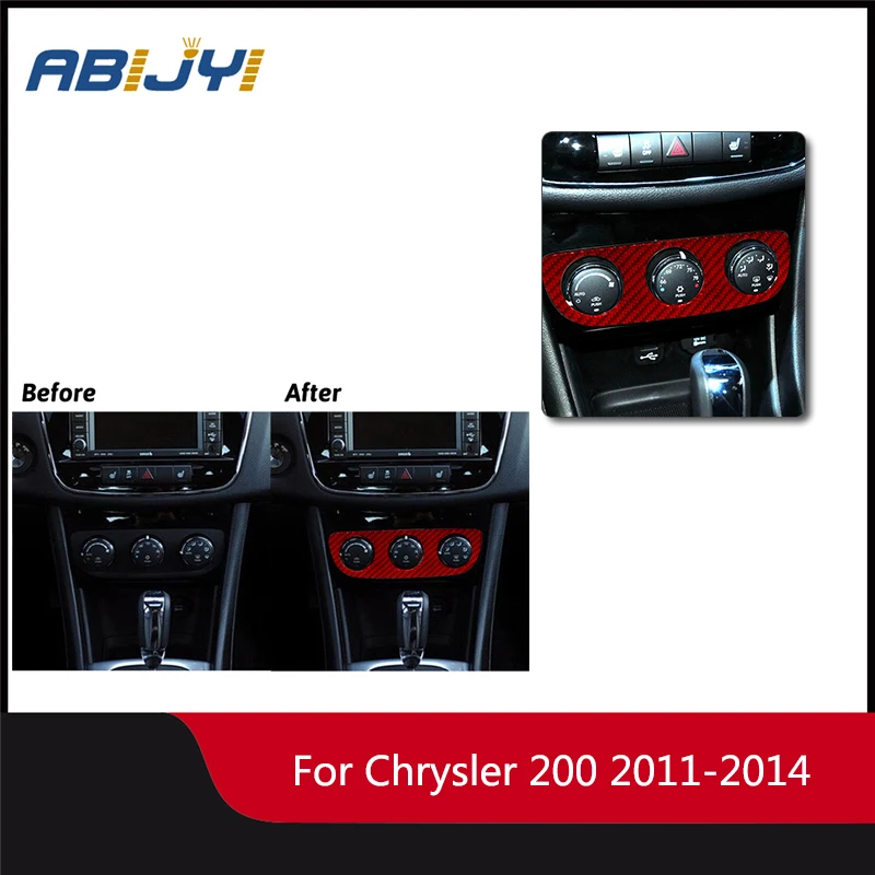 Climate-Controlled Inner Frame Stickers Interior Carbon Fiber For Chrysler 200 2011 2012 2013 2014 Car Interior Accessories
Climate-Controlled Inner Frame Stickers Interior Carbon Fiber For Chrysler 200 2011 2012 2013 2014 Car Interior Accessories