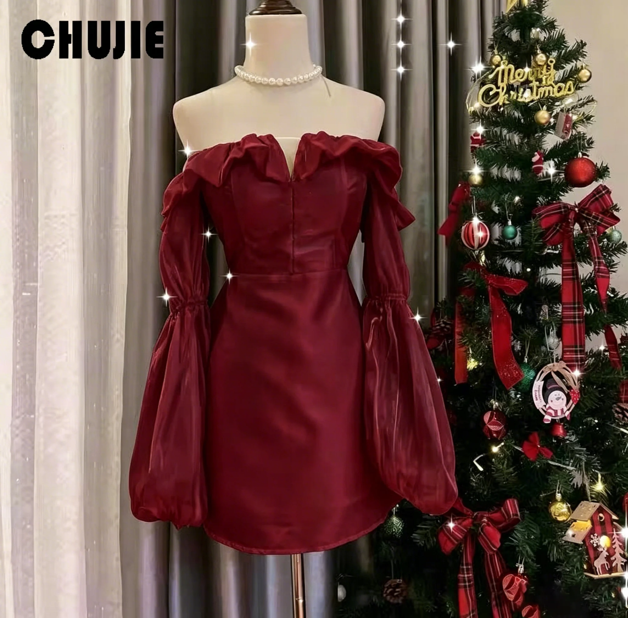 Long Sleeves Mini Graduation Dress Customized Cocktail Dress Short Homecoming Short Wedding Prom Gown Vestido de graduación
Long Sleeves Mini Graduation Dress Customized Cocktail Dress Short Homecoming Short Wedding Prom Gown Vestido de graduación