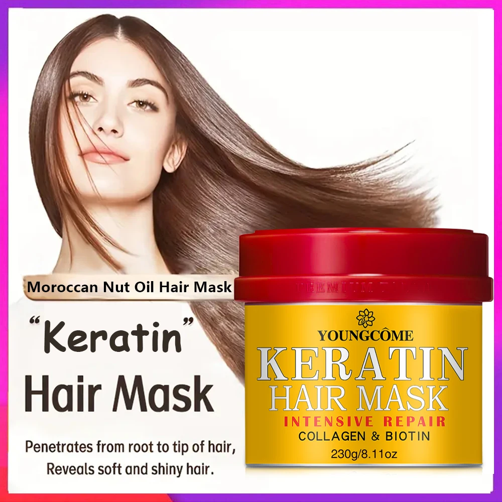 Hair Repairs Hair Mask Biotin Collagen Keratin Treatment Hairs Conditioner Hair Essential Oil Nourishing for Dry Damaged
Hair Repairs Hair Mask Biotin Collagen Keratin Treatment Hairs Conditioner Hair Essential Oil Nourishing for Dry Damaged