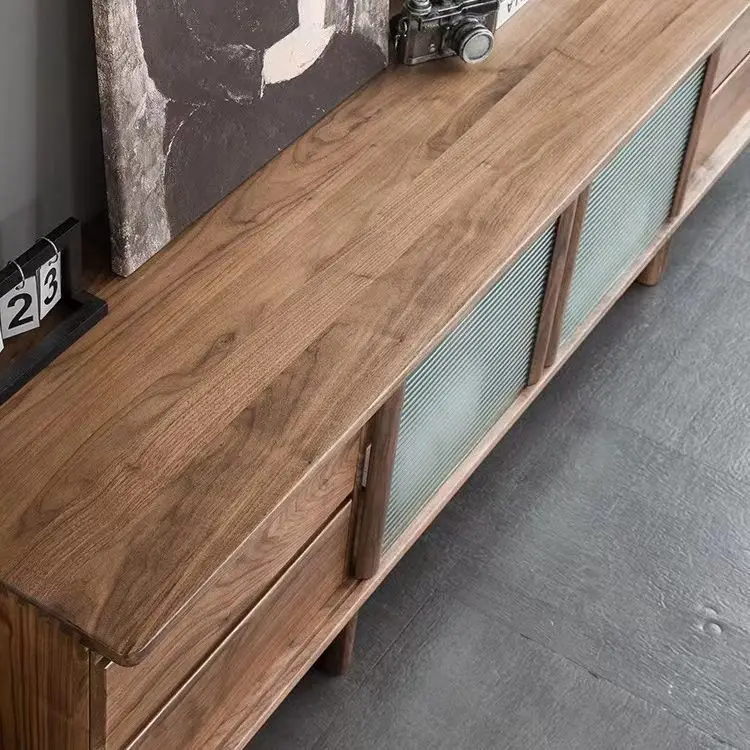Customizable Nordic Simple TV Cabinet Modern Black Walnut Small Apartment Living Room Japanese Style
Customizable Nordic Simple TV Cabinet Modern Black Walnut Small Apartment Living Room Japanese Style