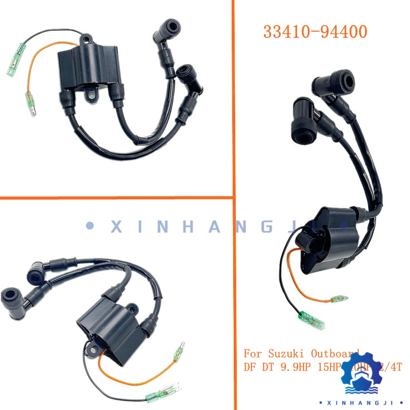 33410-94400 Coil, ignition For Suzuki Outboard 2-stroke 40HP, 4T 9.9/15HP,Yamaha :5/6/8HP,33410-92L10,33410-92L11,6G1-85570-00
33410-94400 Coil, ignition For Suzuki Outboard 2-stroke 40HP, 4T 9.9/15HP,Yamaha :5/6/8HP,33410-92L10,33410-92L11,6G1-85570-00