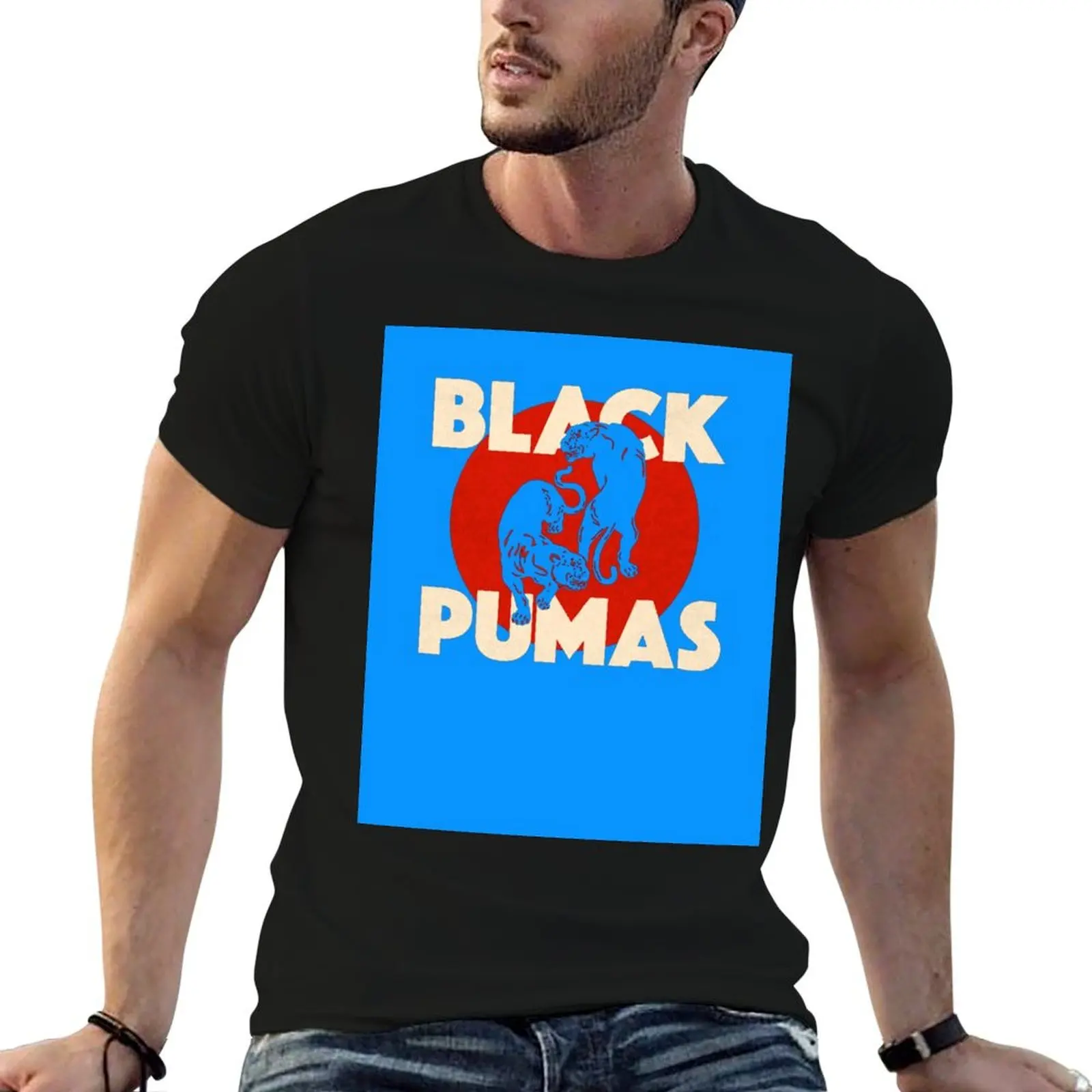 BLACK PUMAS T-Shirt T-Shirt printed t shirts for man black cotton t-shirt plain for man package
BLACK PUMAS T-Shirt T-Shirt printed t shirts for man black cotton t-shirt plain for man package