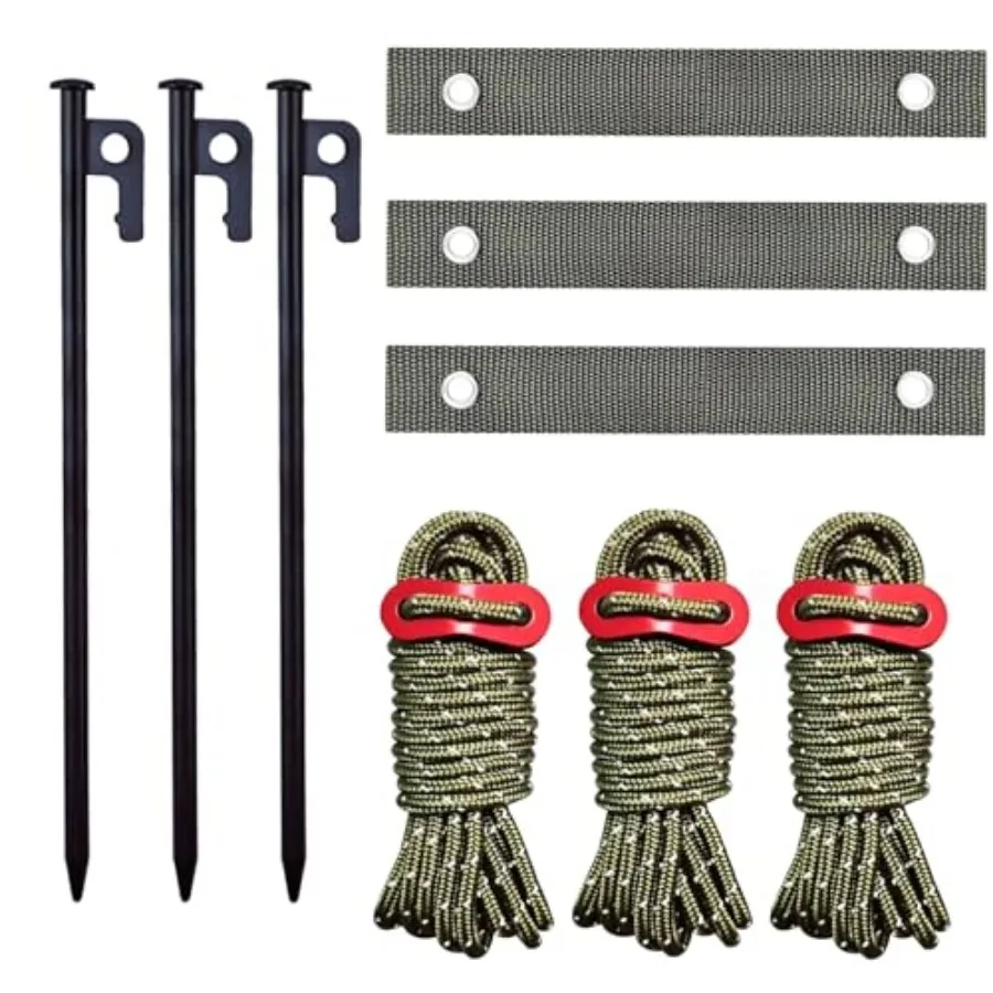 Tree Stake Kit, Heavy Duty Garden Stakes Kit Including 3 Pieces 11.8 Inch Steel Tree Stakes, 3 Pieces 15.8 Inch Tree Straps and
Tree Stake Kit, Heavy Duty Garden Stakes Kit Including 3 Pieces 11.8 Inch Steel Tree Stakes, 3 Pieces 15.8 Inch Tree Straps and