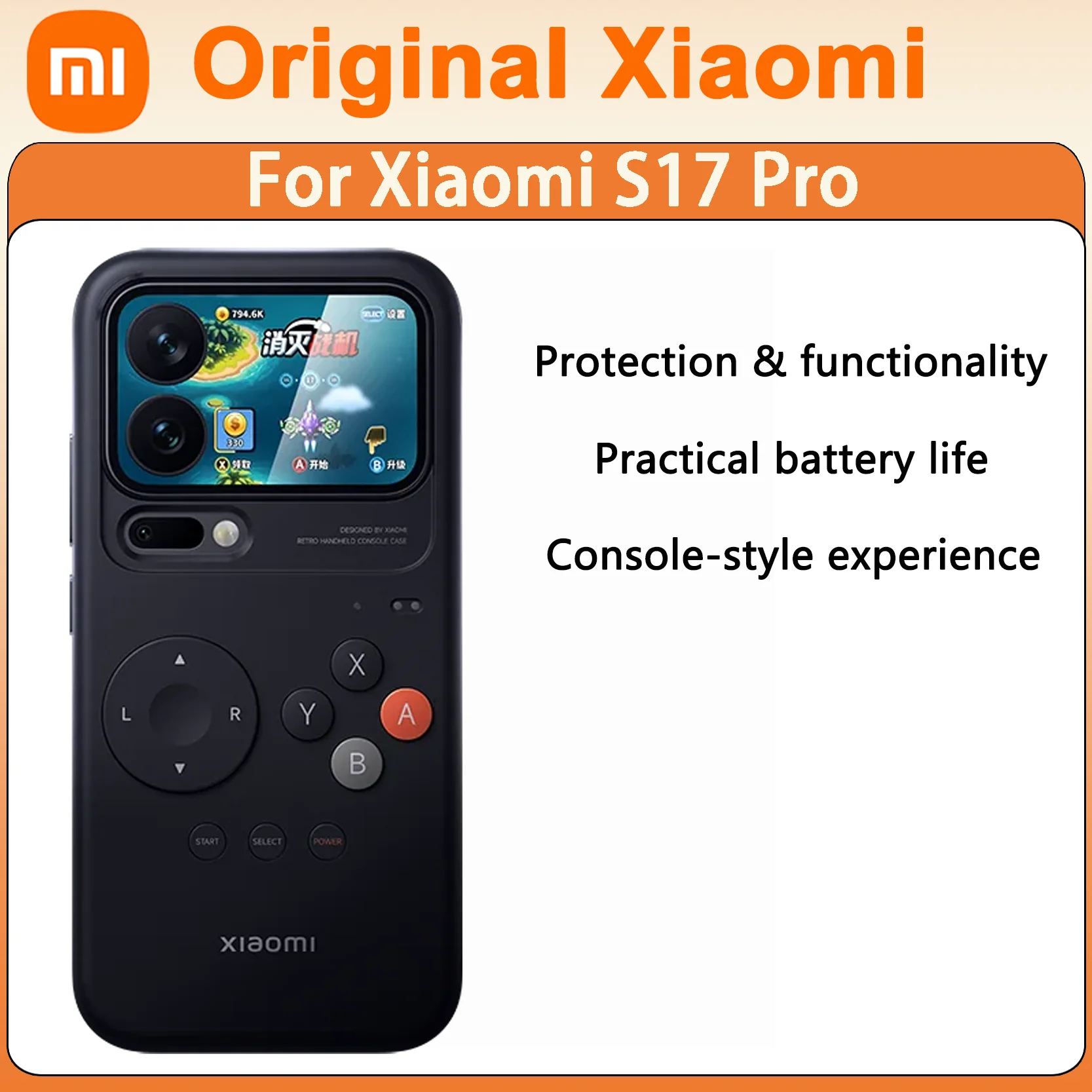 Оригинальные мобильные аксессуары Xiaomi 17 Pro 17 Pro Max, игровая консоль в стиле ретро, противоударный чехол для телефона
Оригинальные мобильные аксессуары Xiaomi 17 Pro 17 Pro Max, игровая консоль в стиле ретро, противоударный чехол для телефона