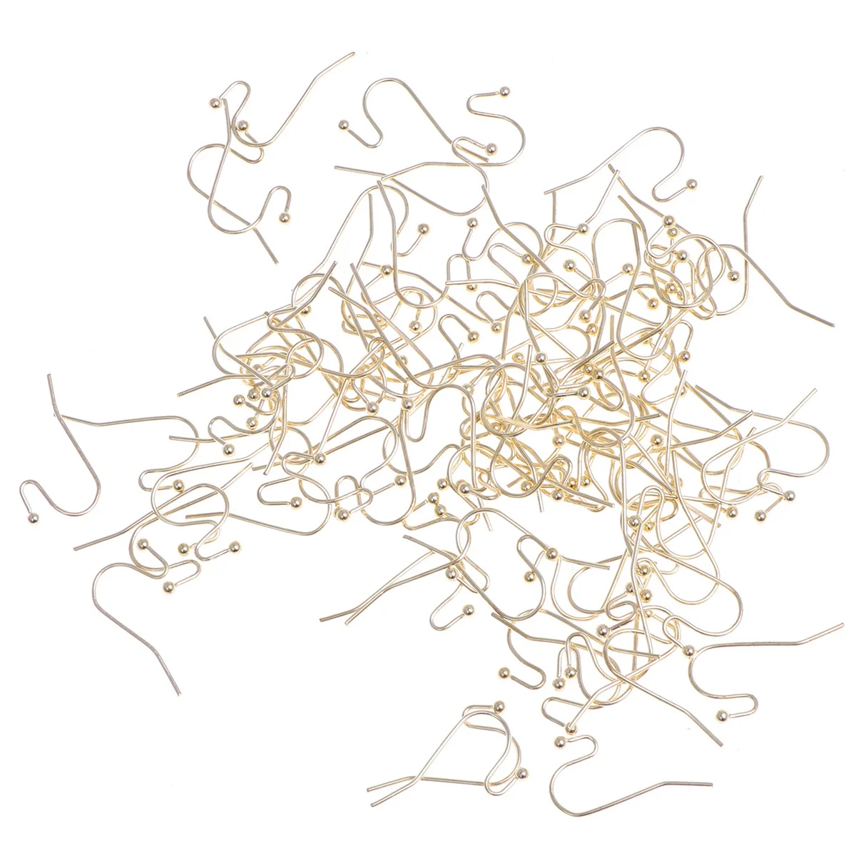 100Pcs Silver Tone Ear Hooks Lightweight Durable Ear Wires with Spring Ball DIY Jewelry Findings Handmade Earrings Accessories
100Pcs Silver Tone Ear Hooks Lightweight Durable Ear Wires with Spring Ball DIY Jewelry Findings Handmade Earrings Accessories