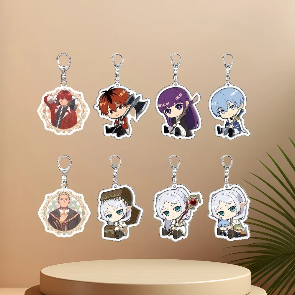 Diy Frieren: Beyond Journey’s End Creative Acrylic Keychain Backpack Pendant School Anime Peripheral Accessories Holiday Gifts
Diy Frieren: Beyond Journey’s End Creative Acrylic Keychain Backpack Pendant School Anime Peripheral Accessories Holiday Gifts