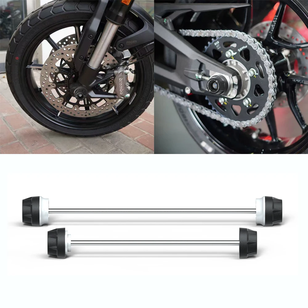 For DUCATI Monster 950 / Plus / SP 2021-2025 Motorcycle Wheel Spindle Protection Axle Cover Set
For DUCATI Monster 950 / Plus / SP 2021-2025 Motorcycle Wheel Spindle Protection Axle Cover Set