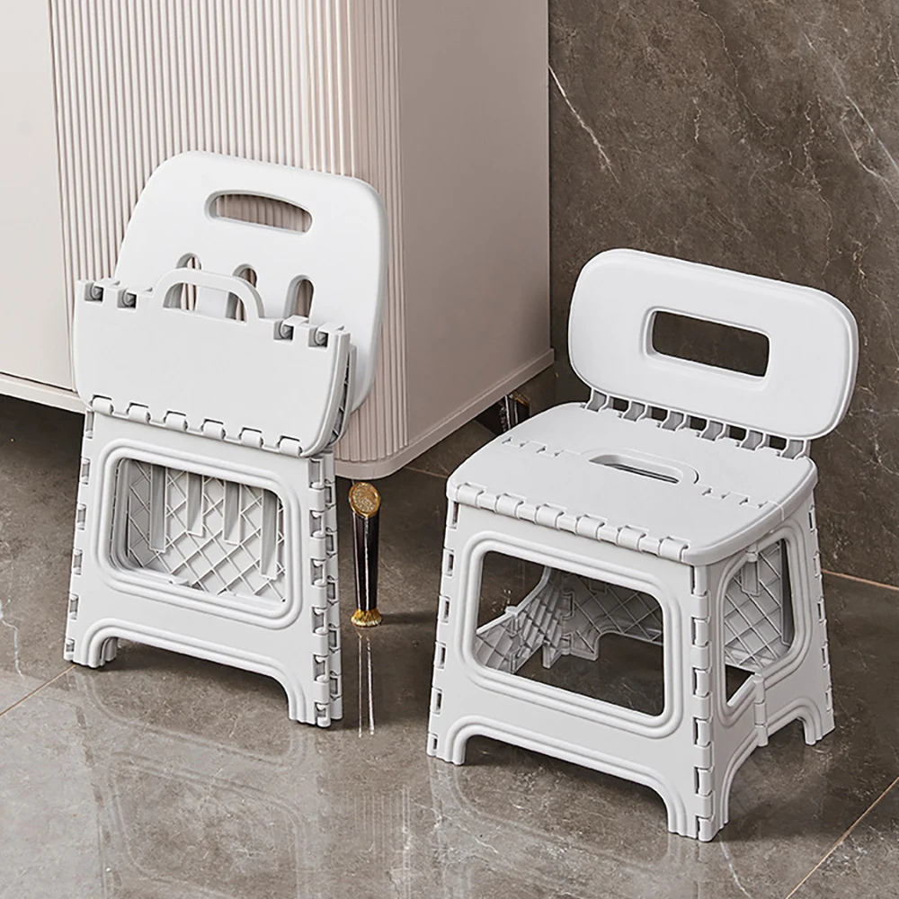 Portable Folding Step Stool with Backrest Collapsible Plastic Seat for Bathroom Kitchen Camping Outdoor Use Foldable Step Stools
Portable Folding Step Stool with Backrest Collapsible Plastic Seat for Bathroom Kitchen Camping Outdoor Use Foldable Step Stools