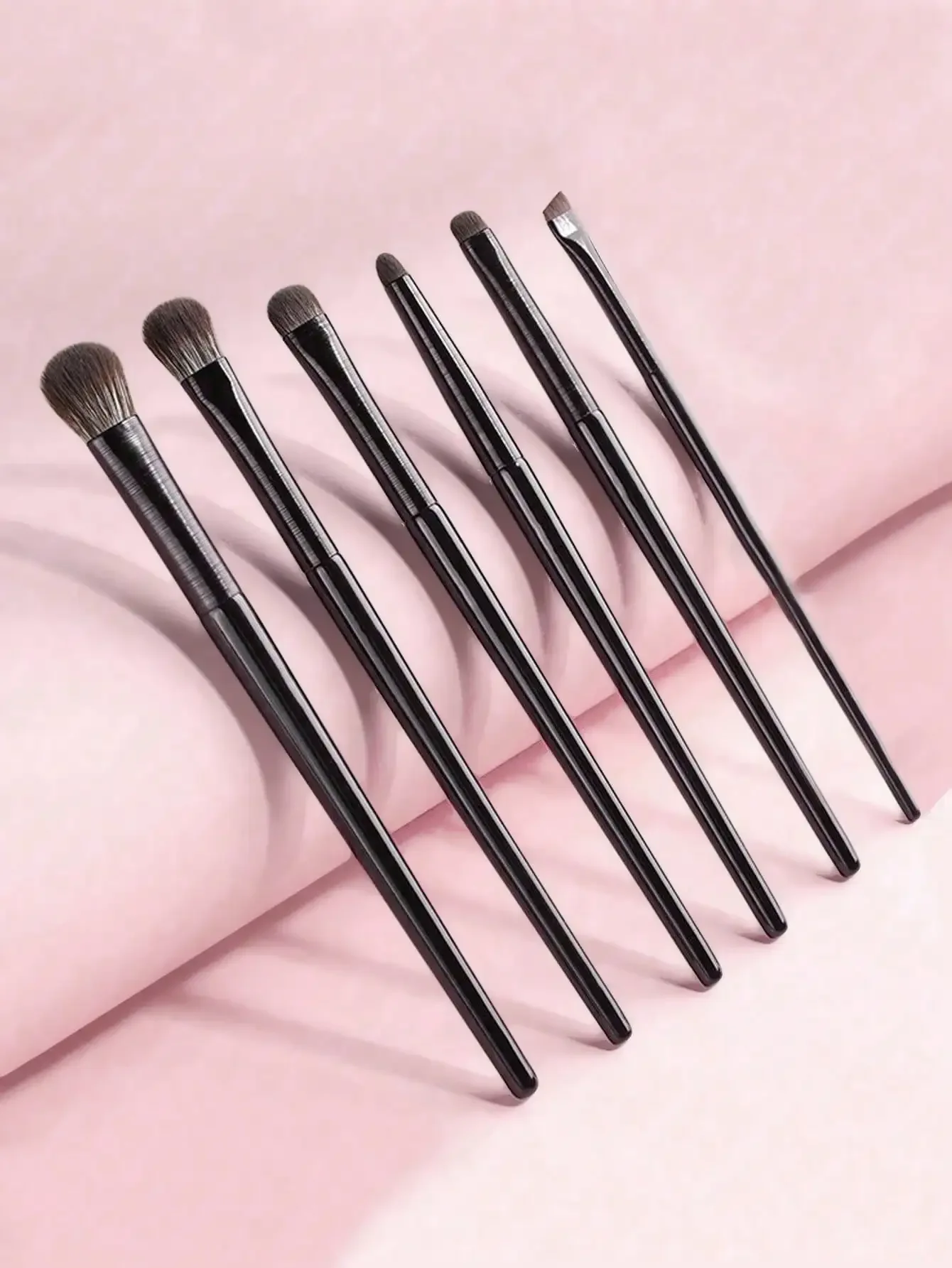 6pcs/Set Soft Bristle Makeup Brush Set, Including Eyeshadow, Blending, Concealer, Flat, Angled, Eyeliner Brushes - Makeup
6pcs/Set Soft Bristle Makeup Brush Set, Including Eyeshadow, Blending, Concealer, Flat, Angled, Eyeliner Brushes - Makeup