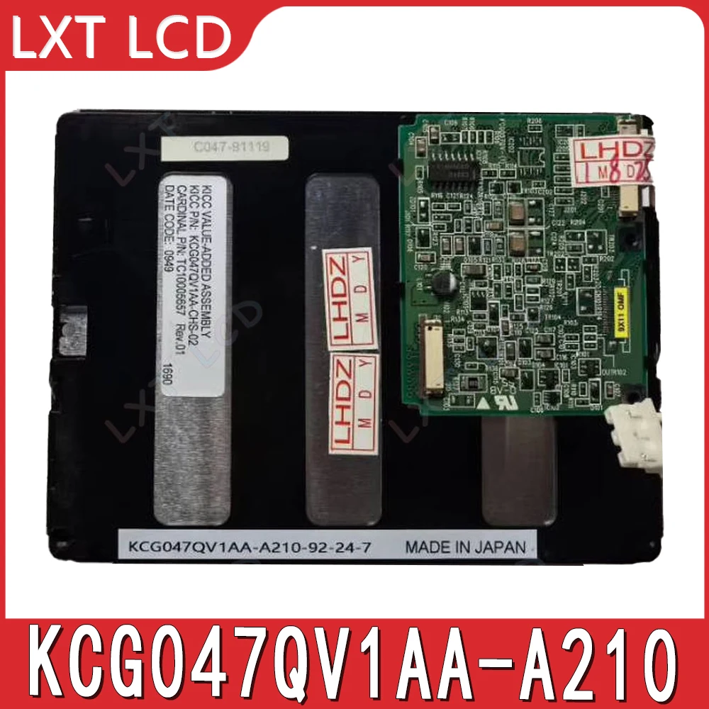 Оригинальный KCG047QV1AA-A21 KCG047QV1AA-A210 G20 4,7-дюймовый ЖК-экран для Kyocera, 20-контактный разъем, 100% тестирование
Оригинальный KCG047QV1AA-A21 KCG047QV1AA-A210 G20 4,7-дюймовый ЖК-экран для Kyocera, 20-контактный разъем, 100% тестирование