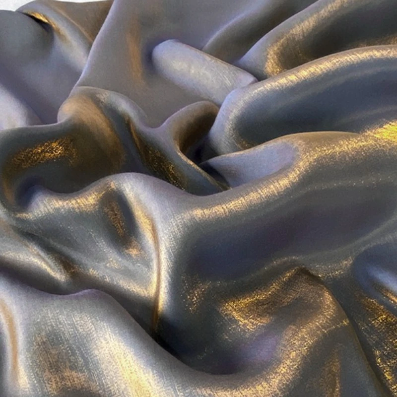 Silk Linen Fabric Lightweight Ultra Soft Drape Golden Blue Sheen Fine Linen Fashion Material Bridal Gown DIY Hanfu Dress Design
Silk Linen Fabric Lightweight Ultra Soft Drape Golden Blue Sheen Fine Linen Fashion Material Bridal Gown DIY Hanfu Dress Design