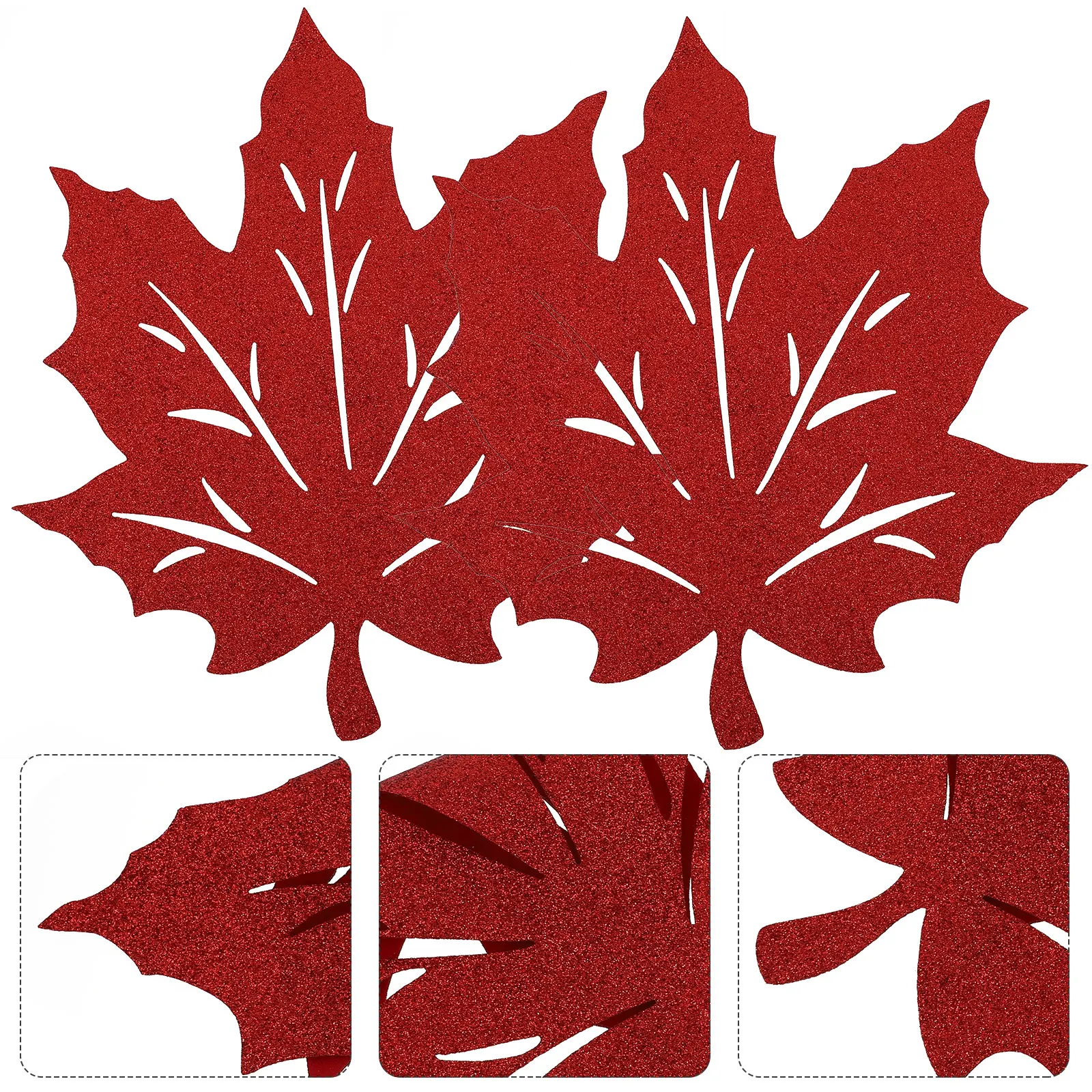 2 Pcs Color Maple Leaf Placemat Dining Room Table Thanksgiving Crafts Tray Kitchen Bride
2 Pcs Color Maple Leaf Placemat Dining Room Table Thanksgiving Crafts Tray Kitchen Bride